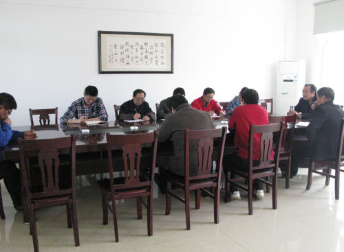 隨州億豐泵業就新產品的開發(fā)和質量問題再次召開會議